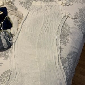 Revolve Bec & Bridge Sheer Coverup skirt